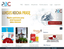 Tablet Screenshot of pbc.pl