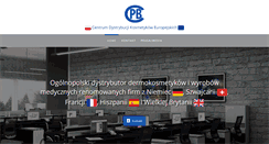 Desktop Screenshot of pbc.eu