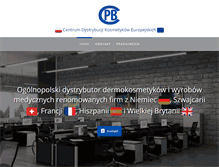 Tablet Screenshot of pbc.eu